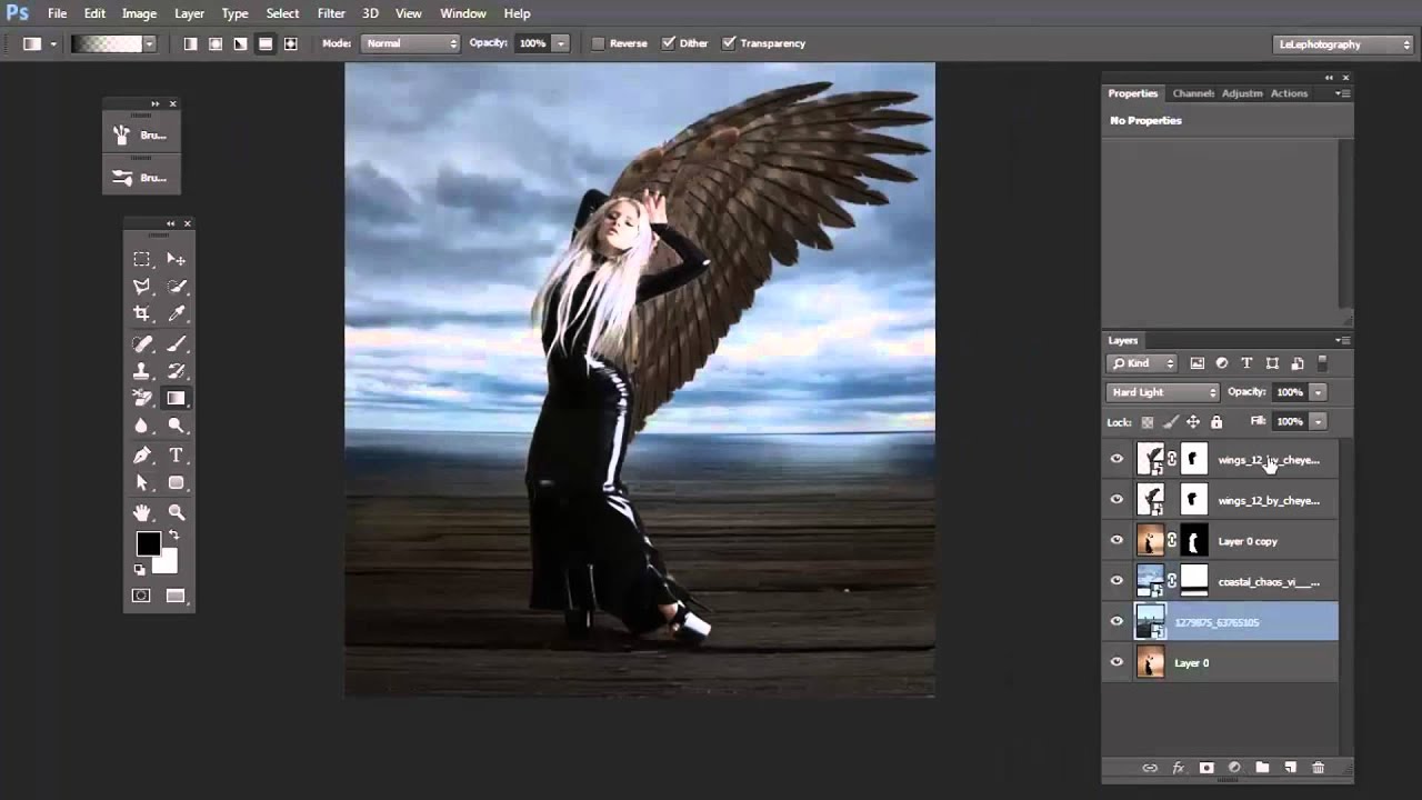 Adobe photoshop удаление фона