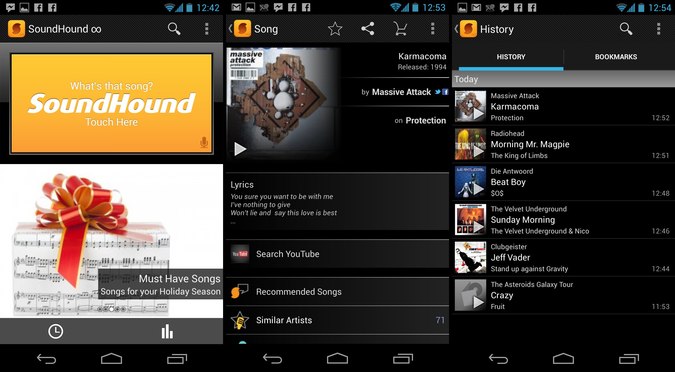 SOUNDHOUND приложение